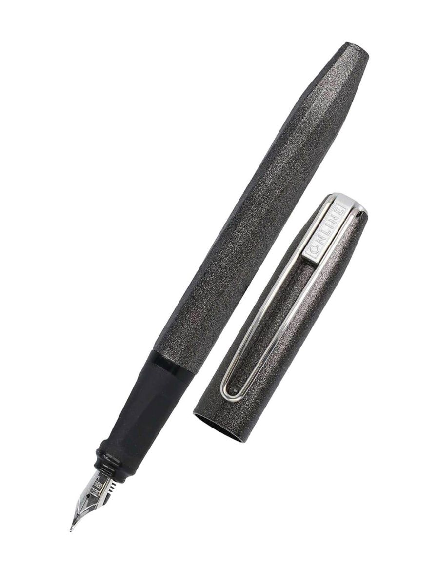 Online Slope Metalik Siyah Dolma Kalem M 26133/3D 