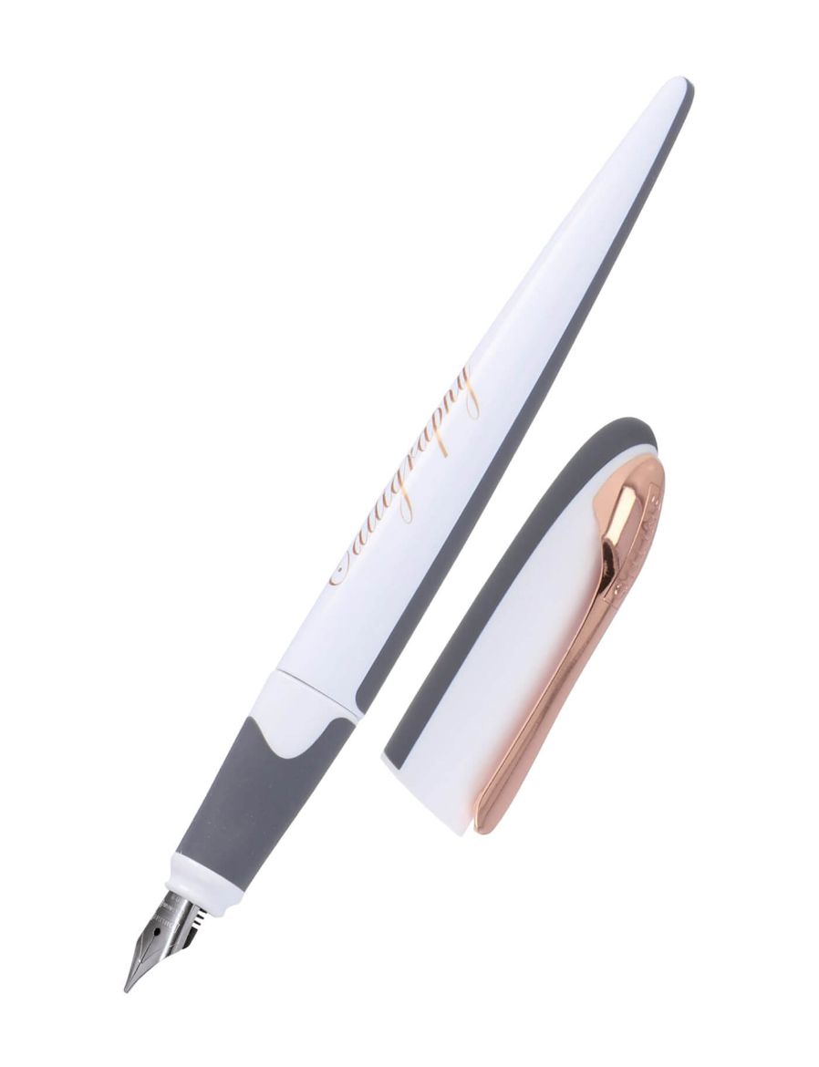 Online Air Beyaz Gül Dolma Kalem 0.8 mm 10040/3D 