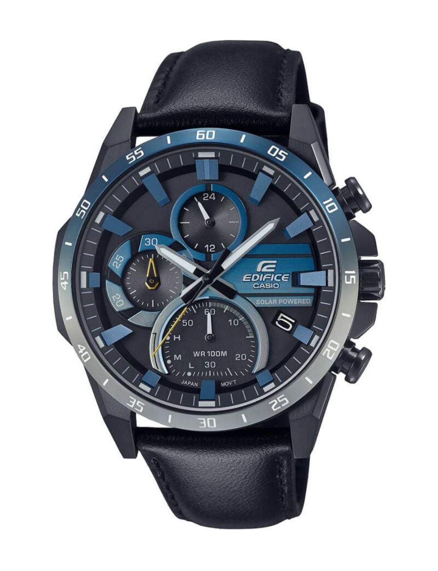 Casio Nighttime Drive Series Solar Powered Chronograph EQS-940NL-1AVUDF
