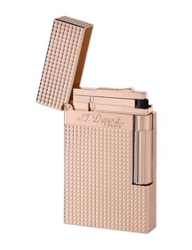 S.T. Dupont Côte d'Azur Pink-Gold Diamond Head Çakmak 16424