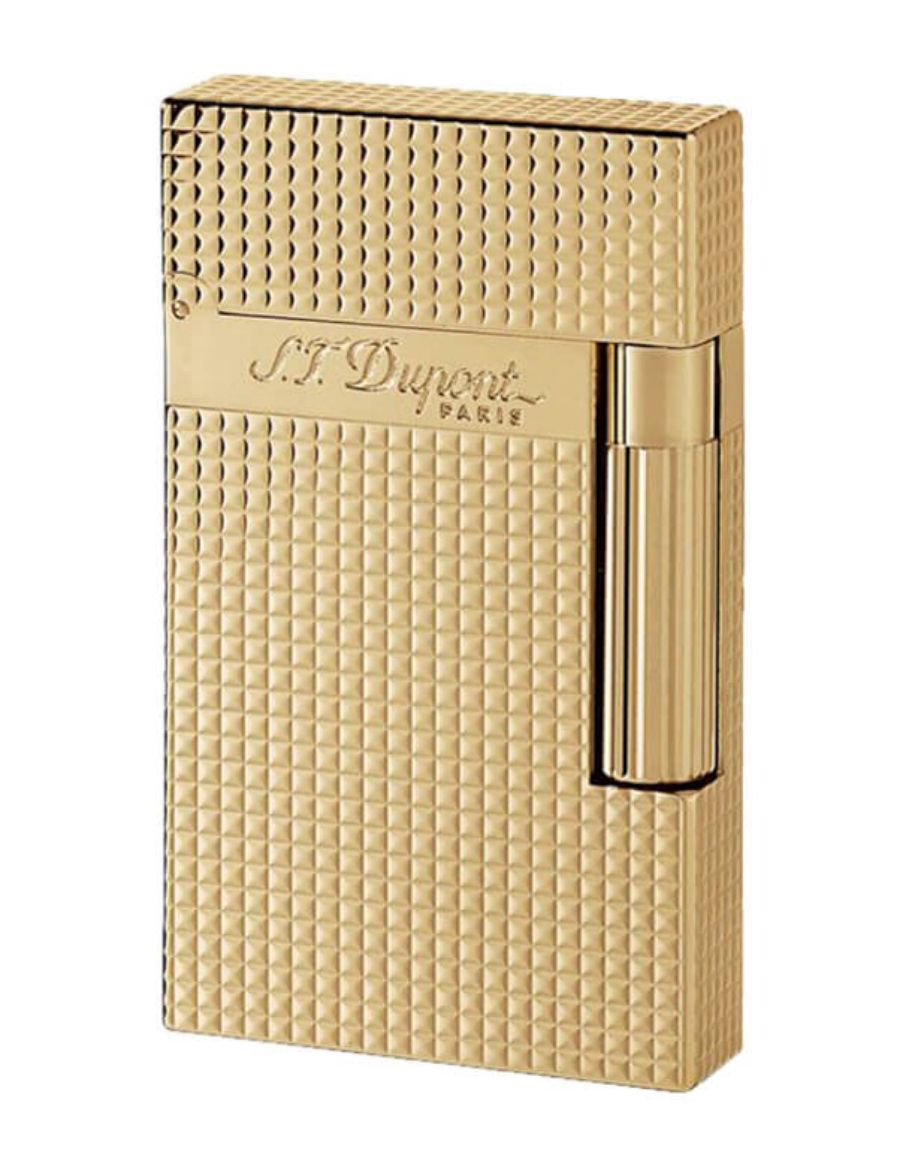 S.T. Dupont Gold Diamond Head Çakmak 16284