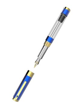 Diplomat Nexus Demo Mavi-Altın Dolma Kalem - M Uç D40551015