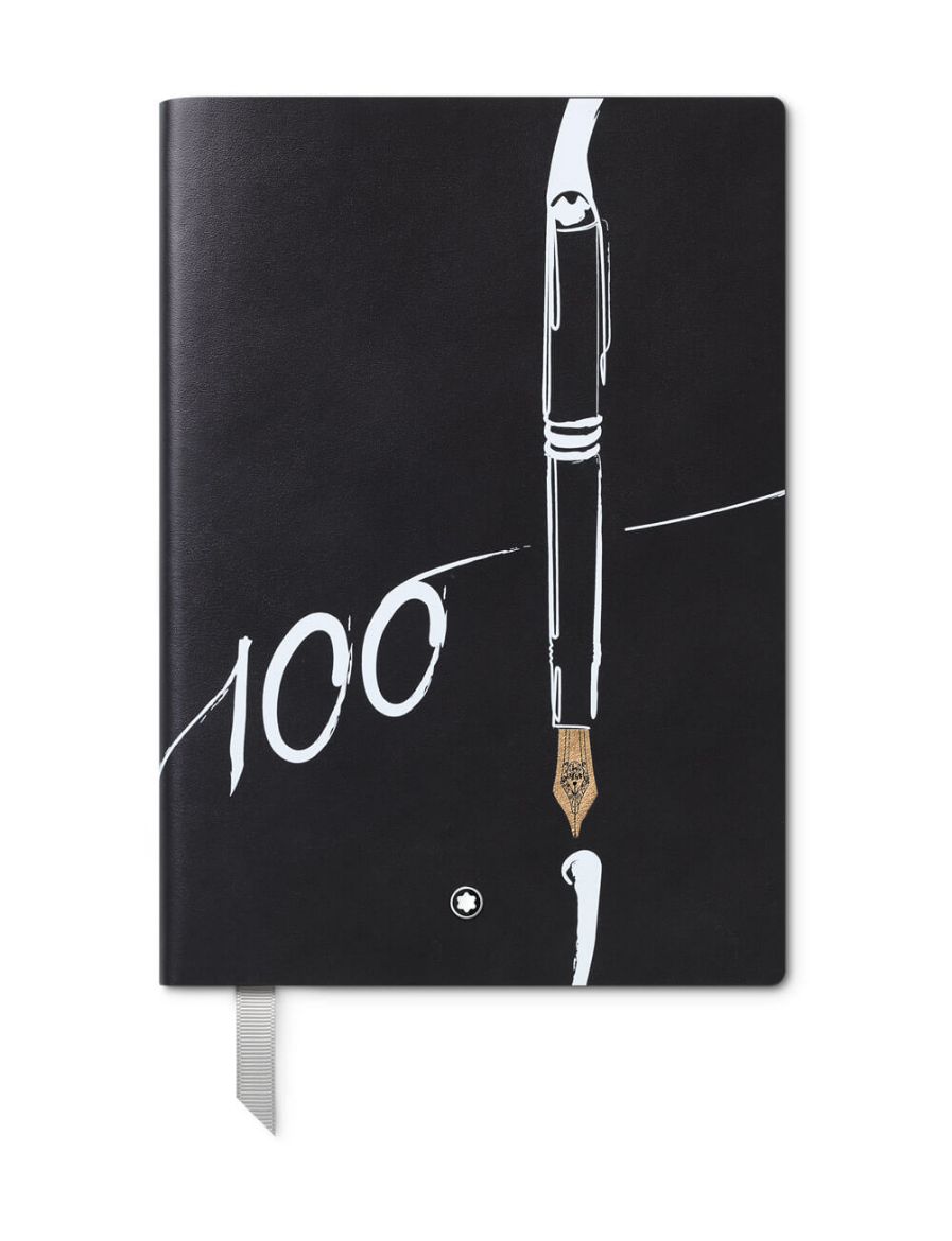 Montblanc Defter #146 Küçük, Meisterstück 100 Yıl, Siyah - Çizgili 133114