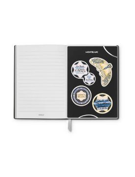 Montblanc Defter #146 Küçük, Meisterstück 100 Yıl, Siyah - Çizgili 133114