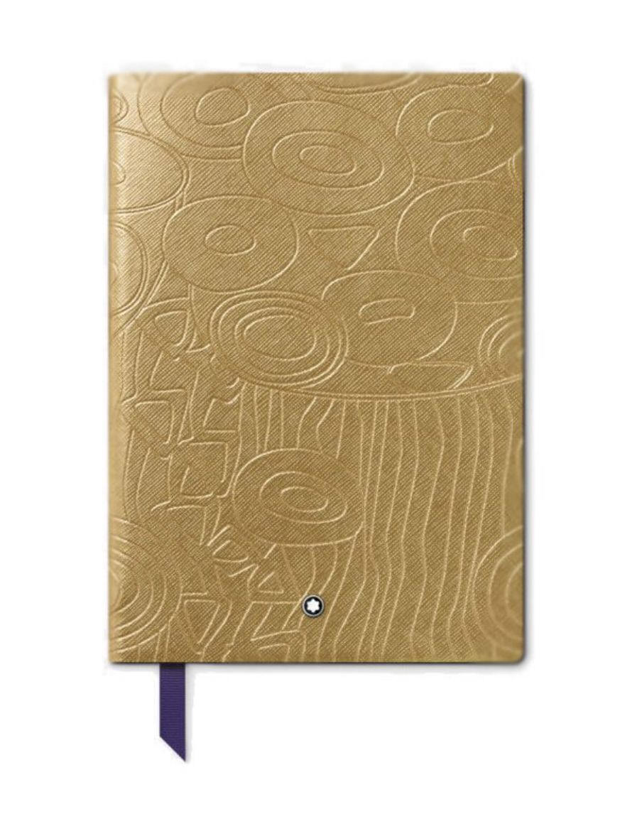 Montblanc Defter #146 Küçük, Gustav Klimt'e Sanat Ustaları Saygısı, Altın Renk - Çizgili 132987