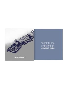 Montblanc Meisterstück X Olympic Heritage Chamonix 1924 Mavi Mürekkep Şişesi - 50 ml 132953