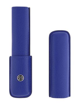 S.T. Dupont Indigo Mavi Tekli Kalem Kılıfı 7130