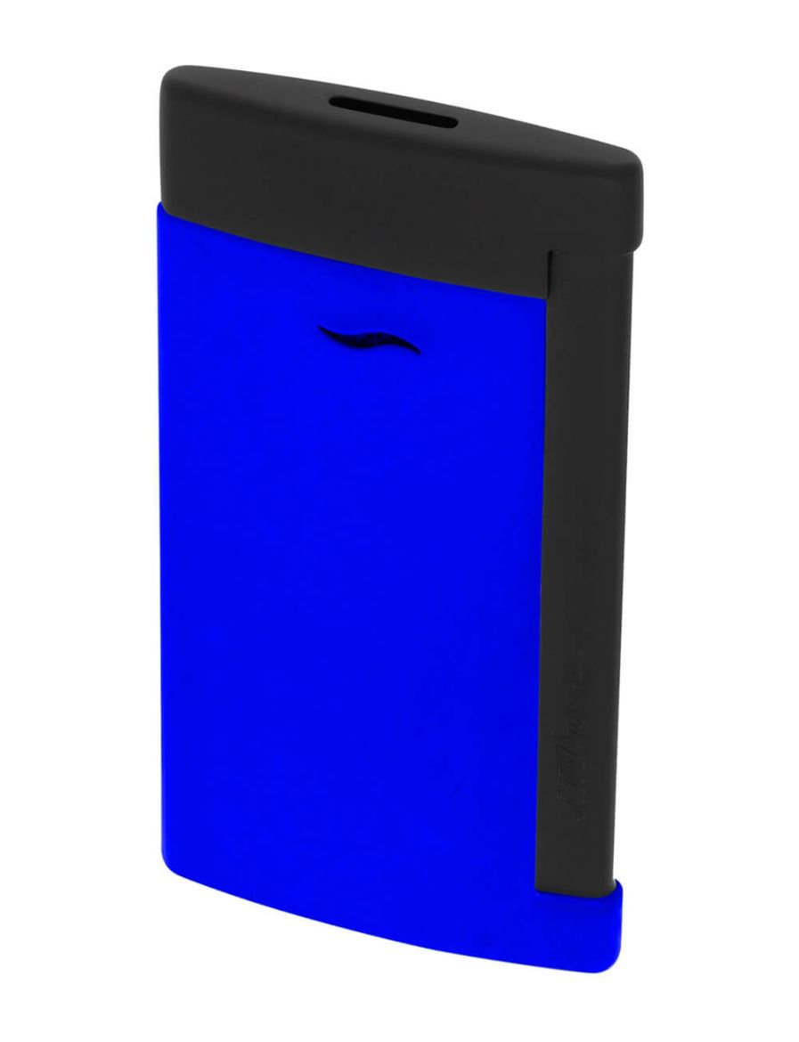 S.T. Dupont Fluo Slim 7 Neon Mavi Çakmak 27771