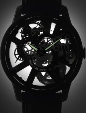 Maurice Lacroix Masterpiece Skeleton Label Noir MP7228-DLB04-090-2