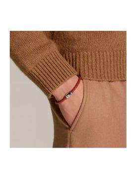 Montblanc Meisterstück Steel 3-Ring Pas Rengi Deri Bileklik 134062