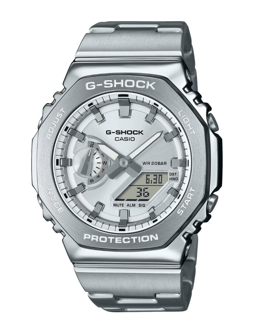 G-Shock G-Steel 2100 Series 44.4 mm Quartz Erkek Kol Saati GM-2110D-7ADR