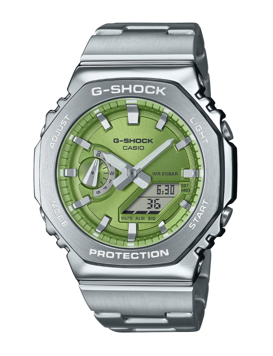 G-Shock G-Steel 2100 Series 44.4 mm Quartz Erkek Kol Saati GM-2110D-3ADR