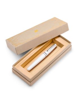 Montegrappa Elmo 01 The People's Beyaz Roller Kalem ISEORRAW