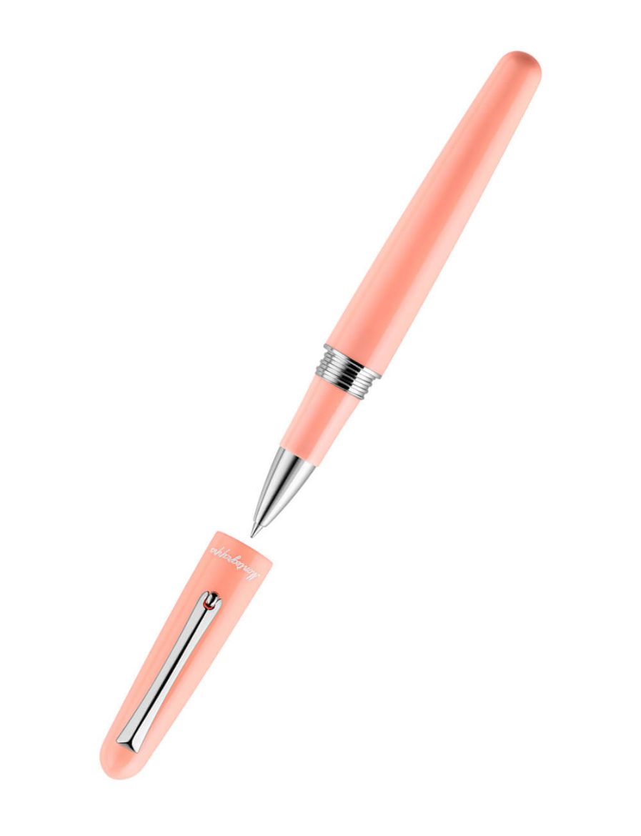 Montegrappa Elmo 01 The People's Şeftali Rengi Roller Kalem ISEORRAS