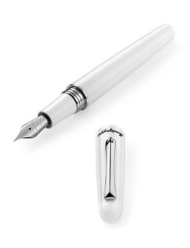 Montegrappa Elmo 01 The People's Beyaz Dolma Kalem - M Uç ISEOR3AW