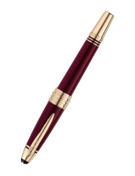 Montblanc John F. Kennedy Limitli Üretim Bordo Tükenmez Kalem 132125