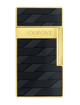 S.T. Dupont Biggy Monogram 1872 Siyah Çakmak 25079