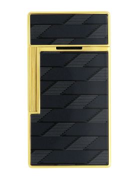 S.T. Dupont Biggy Monogram 1872 Siyah Çakmak 25079