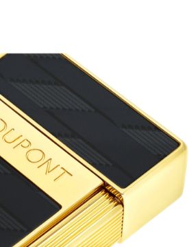 S.T. Dupont Biggy Monogram 1872 Siyah Çakmak 25079