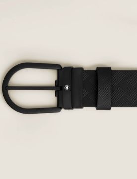 Montblanc Siyah Deri Kemer 199662