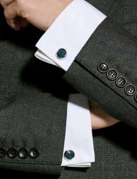 Montblanc Ay Fazı Hareketli Kol Düğmesi 132964