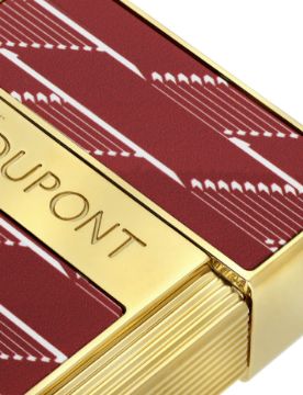 S.T. Dupont Biggy Monogram 1872 Bordo Lake Çakmak 25078