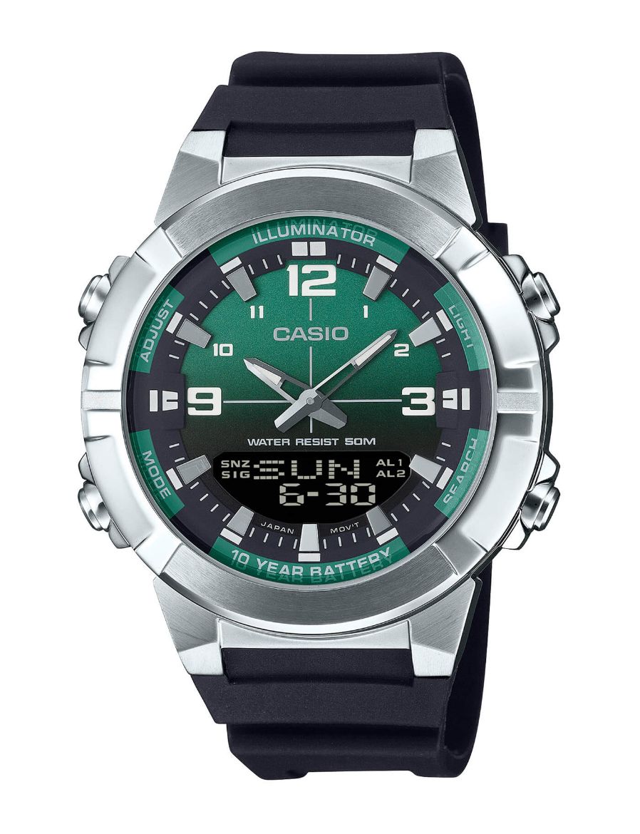 Casio Analog-Digital Combination AMW-870A-3AVDF