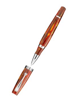 Montegrappa Mia The Modern Classic Flaming Heart Roller Kalem ISMIARI6