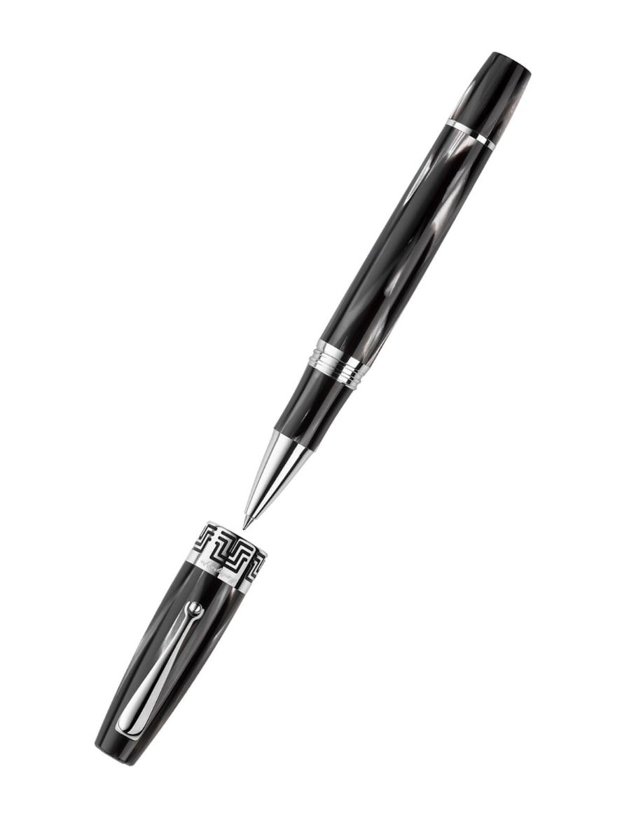 Montegrappa Extra 1930 Extra by Name. Extra by Nature. Siyah & Beyaz Roller Kalem ISEXFRCH