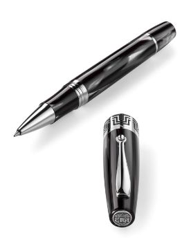 Montegrappa Extra 1930 Extra by Name. Extra by Nature. Siyah & Beyaz Roller Kalem ISEXFRCH