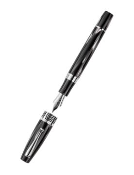 Montegrappa Extra 1930 Extra by Name. Extra by Nature. Siyah & Beyaz Dolma Kalem - M Uç ISEXF3CH