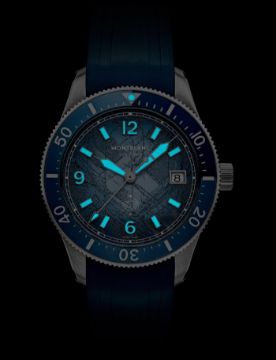 Montblanc Iced Sea Automatic Date 0 Oxygen 134023