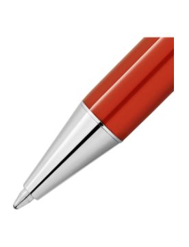 Montblanc Montblanc Heritage Rouge et Noir Baby Özel Seri Mercan Renkli Tükenmez Kalem 127858