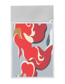 S.T. Dupont Ligne 2 Camo Kırmızı Guilloche Çakmak 16051