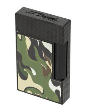 S.T. Dupont Ligne 2 Camo Haki Guilloche Çakmak 16050