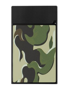S.T. Dupont Ligne 2 Camo Haki Guilloche Çakmak 16050