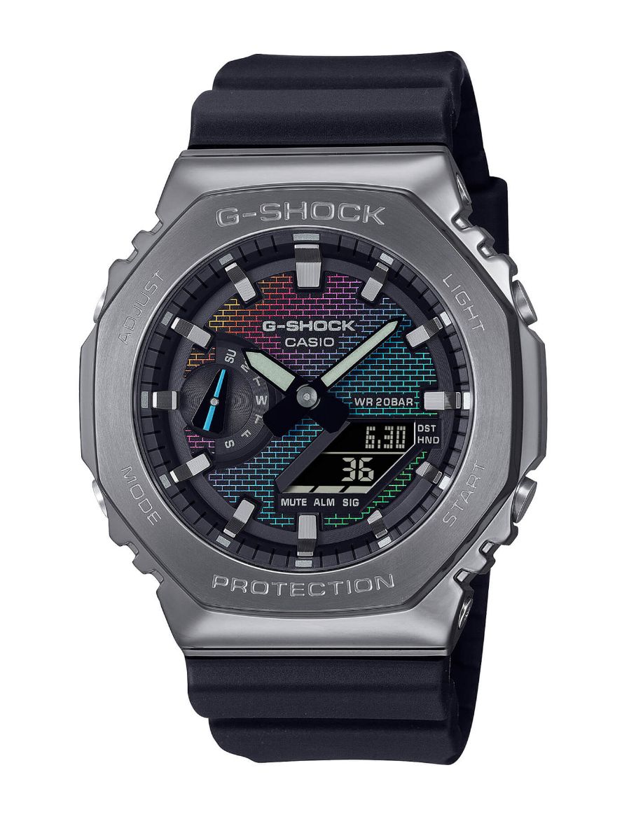 G-Shock G-Steel 2100 Series 44.4 mm Quartz Erkek Kol Saati GM-2100BRW-1ADR