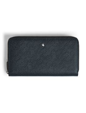 Montblanc Sartorial 12'li Tweed Mavi Cüzdan 220365