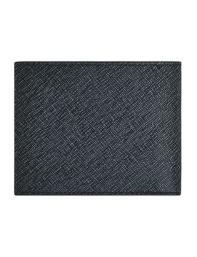 Montblanc Sartorial 6'lı Tweed Mavi Cüzdan 220384