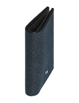 Montblanc Sartorial 4'lü Tweed Mavi Mini Cüzdan 220382
