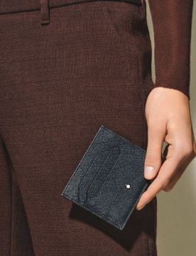 Montblanc Sartorial 6'lı Tweed Mavi Kartlık 220389