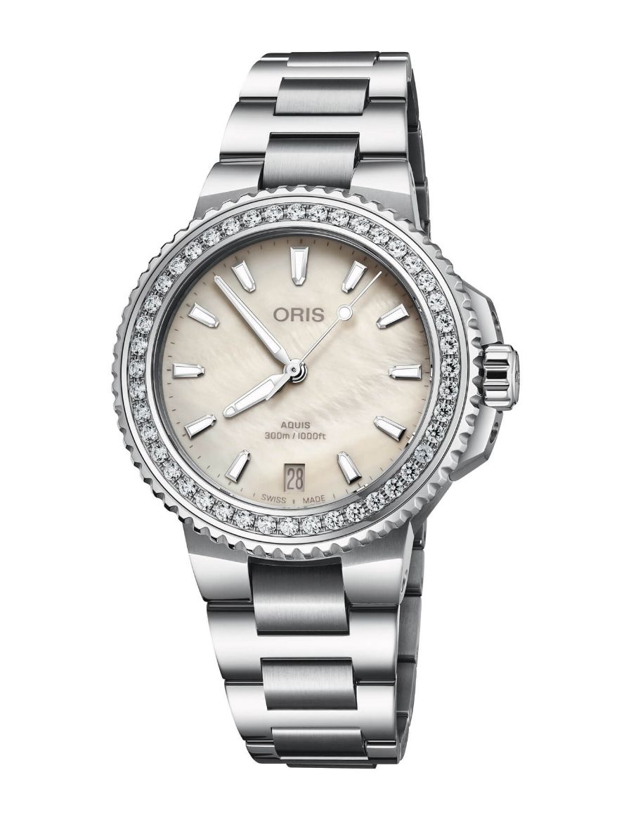 Oris Aquis Diamonds 01 733 7792 4956-07 8 19 05P