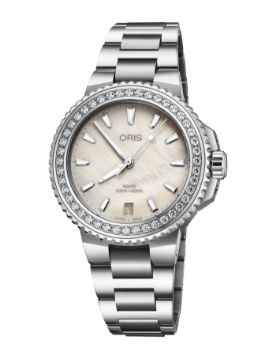 Oris Aquis Diamonds 01 733 7792 4956-07 8 19 05P
