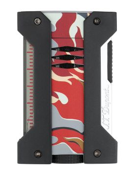 S.T. Dupont Defi Extreme Camo Kırmızı Çakmak 021451