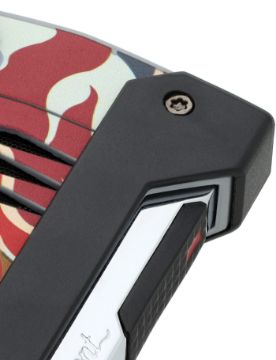 S.T. Dupont Defi Extreme Camo Kırmızı Çakmak 021451