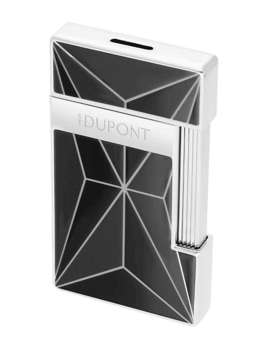 S.T. Dupont Slimmy Fire X Siyah Çakmak 028277