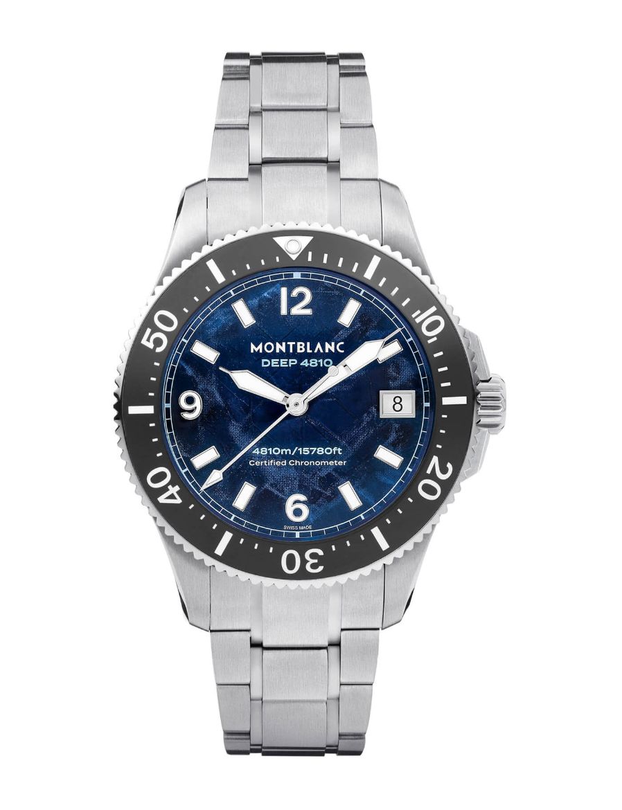 Montblanc Iced Sea 0 Oxygen Deep 4810 43 mm Otomatik Saat 135634