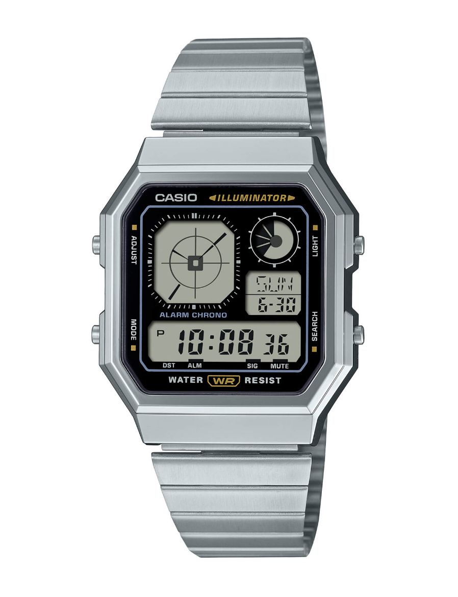 Casio Vintage 33.9 mm Quartz Saat A130WE-1ADF