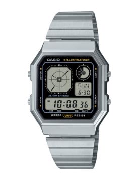 Casio Vintage 33.9 mm Quartz Saat A130WE-1ADF