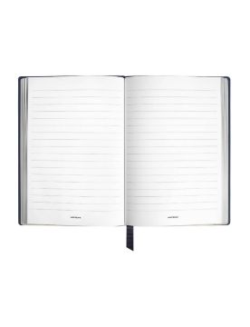Montblanc Saffiano Deri Mavi Orta Boy Defter 134756